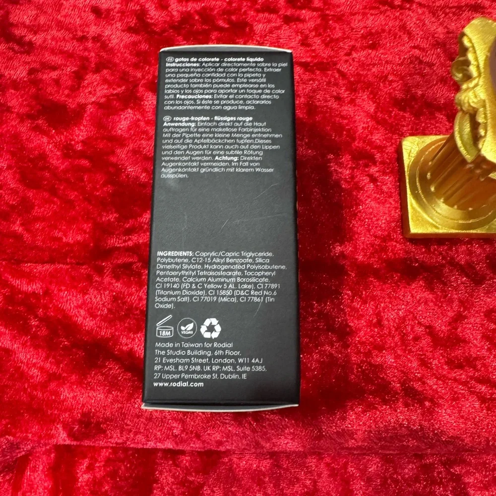 💧 Rodial Blush Drops in Apricot Sorbet (15 ml / 0.5 fl oz)
